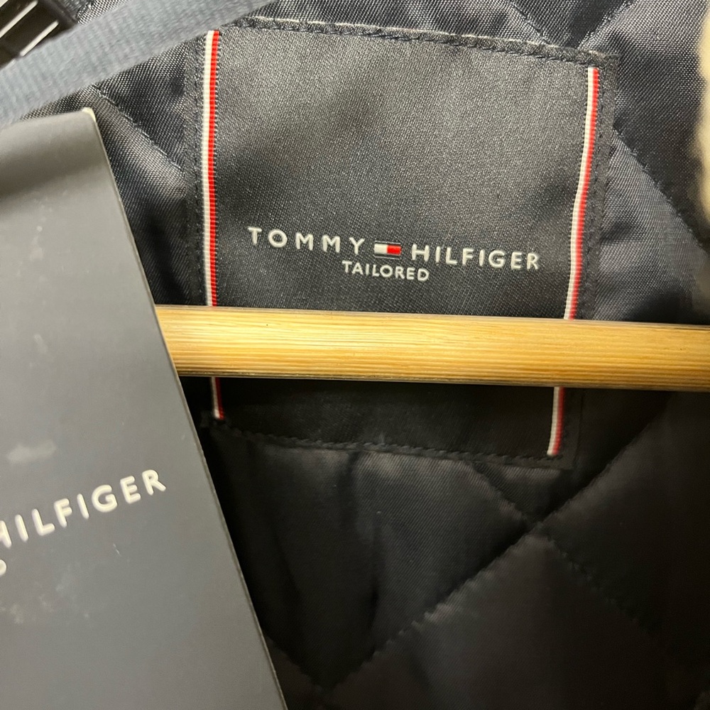 Tommy Hilfiger Tailored Nappa Leather Aviator Jacket - Picture 7 of 9